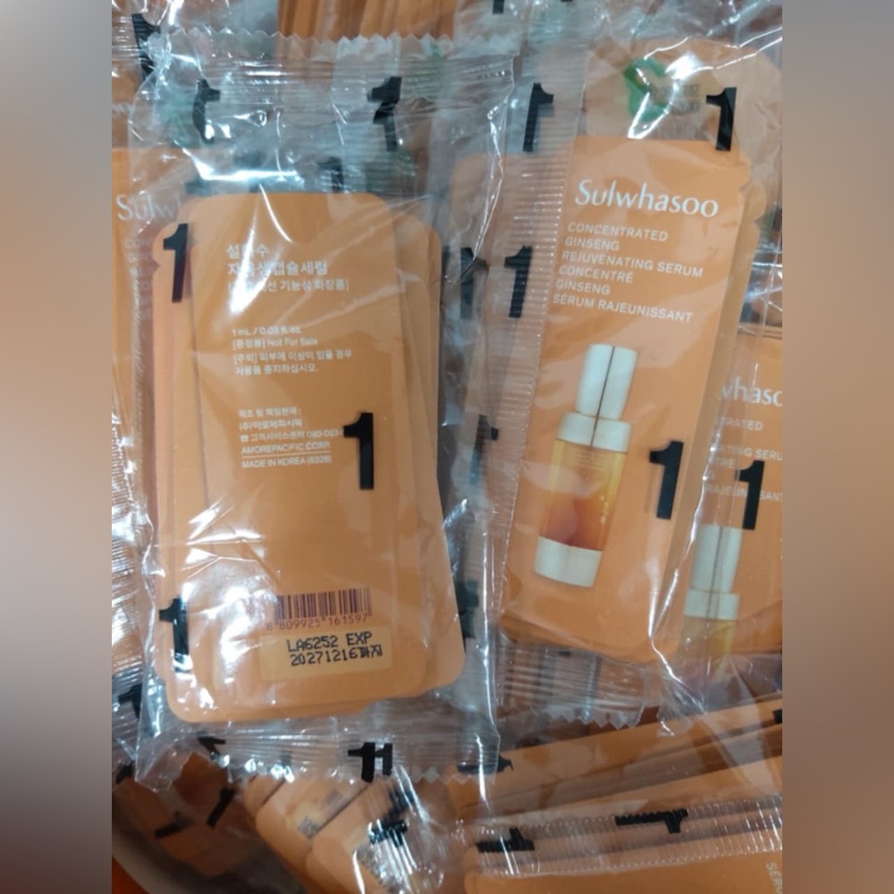 Sulwhasoo Concentrated Ginseng Rejuvenating Serum 1ml x 40pcs (40ml) Newest Ver